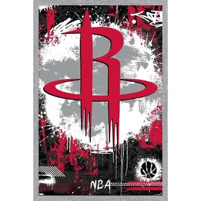 Trends International NBA Houston Rockets - Maximalist Logo 23 Wall Poster in Kuwait