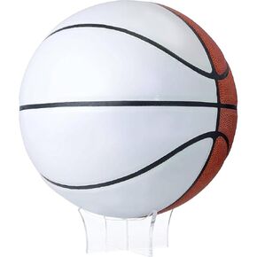 كرة السلة من Murray Sporting Goods مع حامل - تذكارات جاهزة للعرض بأربعة لوحات بحجم تنظيم كرة السلة 29.5 بوصة in Kuwait