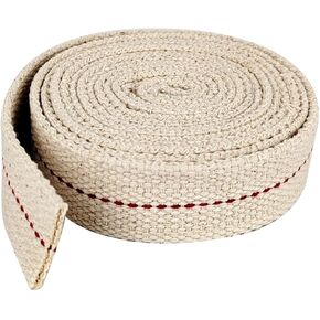 1 Roll/ 6.5 Feet Oil Lamp Wick, 3/4 Inch Flat Cotton Wick Replacement for Oil Lamps, Lanterns, Oil Burners (3/4", 1) in Kuwait