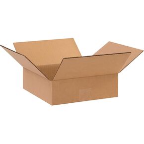 AVIDITI Shipping Boxes Flat 14"L x 11"W x 3"H, 25-Pack | Corrugated Cardboard Box for Packing, Moving and Storage in Kuwait