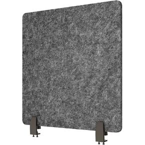 ReFocus™ Raw Clamp-On Acoustic Desk Divider – Reduce Noise and Visual Distractions with This Lightweight Desk Mounted Privacy Panel (Anthracite Gray, 47.25" x 16", 23.6" x 16", & 23.6" x 16") in Kuwait