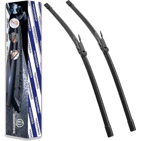 2 Wiper Blades OEM Quality Replacement For BMW 3-Series 4-Door E90 E91 F30 F31 F34 F80 M3 09/2009-2018 Audi A3 2005-2013 Original Equipment wipers 24"/19" (Set of 2) Pinch Tab in Kuwait