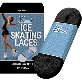 Kami-So Ice Skate Laces for Figure Skates | Tangle-Resistant Laces with Easy-Thread Tips | Ice Skating Accessories in Kuwait