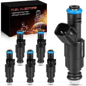 0280156016 Fuel Injectors Fit For:-Mercedes-Benz S430 SL500 E430 E500 CL500 CLK430 CLK500 CLS500 G500 ML430 ML500 R500 S500 2000-2008 V8 4.3L 5.0L, Replacement 852-12171 (Set of 8) in Kuwait