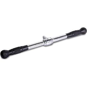 FITNESS MANIAC Home Gym Cable Attachment Handle Machine Exercise Chrome PressDown Strength Training Home Gym Attachments in Kuwait