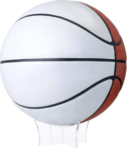 كرة السلة من Murray Sporting Goods مع حامل - تذكارات جاهزة للعرض بأربعة لوحات بحجم تنظيم كرة السلة 29.5 بوصة in Kuwait