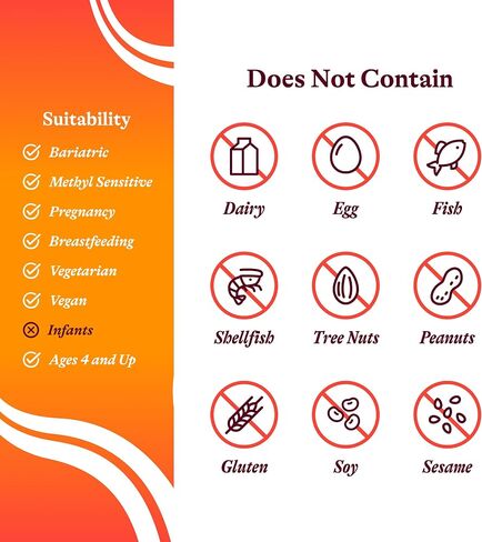 Seeking Health Folinic Acid, 1360 mcg DFE Folinic Acid to Support Homocysteine Levels, Methylation, Cognitive Function, and Energy, Vegan and Vegetarian (60 lozenges)* in Kuwait