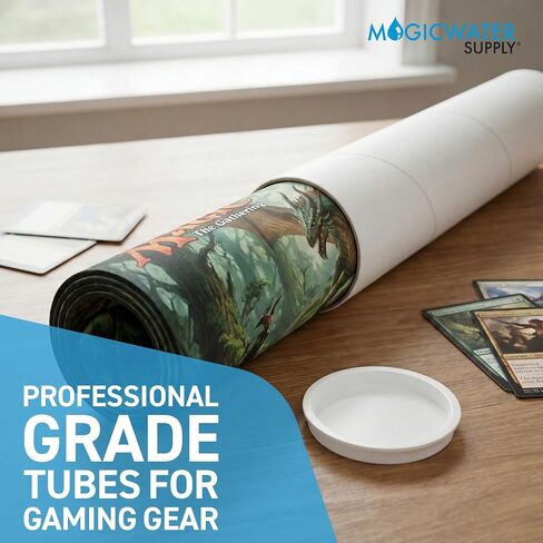 MagicWater Supply Mailing Tube - 2 in x 12 in - White - 1 Pack - for Shipping and Storage of Posters, Arts, Crafts, and Documents in Kuwait