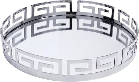 American Atelier Silver Mirror Tray 15 inches in Kuwait