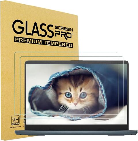 واقي شاشة من الزجاج المقسى مقاس 15.6 بوصة للكمبيوتر المحمول 15.6 HP Pavilion/Envy 15.6، وDell Inspiron 15، وLenovo Ideapad 15، وAcer Aspire 5، وChromebook 15.6 وغيرها من أجهزة الكمبيوتر المحمول 15.6 بوصة بنسبة عرض إلى ارتفاع 16:9، 9H، خالية من الفقاعات in Kuwait