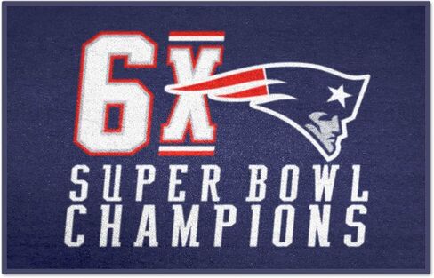 Fanmats NFL - New England Patriots Championship Starter Mat 19"x30" in Kuwait