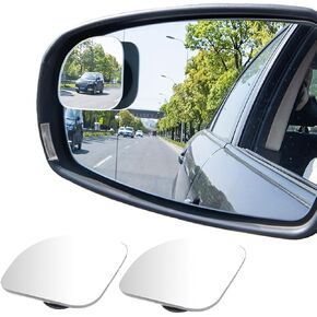 Blind Spot Mirror 2 Pack, Convex Mirror Car Blind Spot Car Mirror Blindspot Mirror for Car, Side Mirror Blindspot Rearview Mirror Accessories Car Accessories (3.66"x1.30") in Kuwait