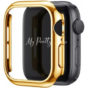 Glossy XOXO Apple Watch Bumper Case - Touch-Friendly Open Face Design in Kuwait
