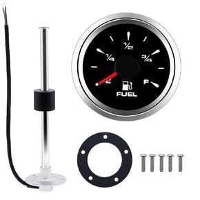 KAOLALI Fuel Gas Sender 240~33ohm 7.87"(200mm) Marine Water Level Gauge Sensor + 52mm Digital Fuel Level Gauge Red Backlight 240-33ohm … in Kuwait
