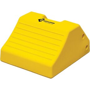 MC3010 Light Weight Wheel Chock, 17.7" x 15.2" x 10", Yellow in Kuwait
