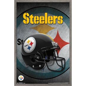 Trends International NFL Pittsburgh Steelers - Helmet 16 Wall Poster, 22.375" x 34", Premium Unframed Version in Kuwait