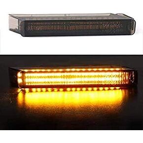 Smoked Lens Amber Full LED Side Mirror Lights Turn Signal Lamp for 2009-2014 Ford F-150 in Kuwait