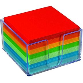 1InTheOffice Memo Cube, Assorted Colors Memo Pad 500 Sheets in Kuwait