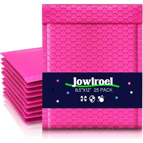 Thank You Bubble Mailers 4x8'' 50 Pack, Self Sealing Padded Envelopes, Strong Adhesion Bubble Envelopes, Waterproof Mailing Envelopes, Cushioning Shipping Envelopes - Black in Kuwait