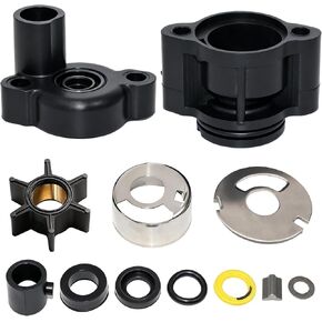 70941A3 Water Pump Impeller Repair Kit Replacement for Mercury and Mariner Outboard 4 4.5 6 7.5 9.8 HP Boat Motor Engine Parts 1975-1986 Used Driveshaft Diameter .456 Inch 46-70941A3 in Kuwait