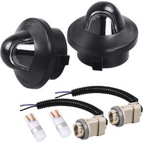 License Plate Lights Socket Wiring Harness Pigtail Replacement for 1999-2015 F250 F550 F350 F450 Super Duty Ranger Bronco Excursion Expedition Explorer F53 in Kuwait