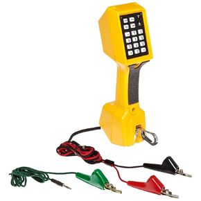 مجموعة اختبار الهاتف من Fluke Networks 22801009 TS22A، سرير بزاوية لمشابك الأظافر، أسود in Kuwait