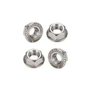 5/16-18 Flange Nuts - IMScrews 304 Stainless Steel Flange Nuts - Resilient Fasteners for Home Maintenance and Professional Projects Pack of 100 in Kuwait