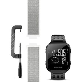 متوافق مع حزام ساعة Garmin Approach S20/S6/S5، حزام شبكي رياضي بديل لسوار ساعة الجولف in Kuwait