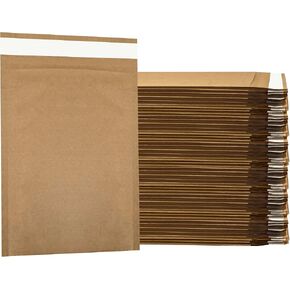 Dark Kraft Mailers, (30, #7-14.25" x 19"), Dark Brown Shipping Mailers For Mailing, Storage & Mailing, Dark Kraft Envelopes For Business, Office & Personal Applications in Kuwait