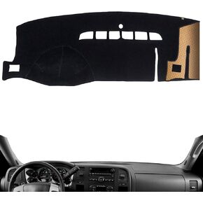 Upgrade Dacron Dashboard Cover Fit for 2009 2010 2011 2012 2013 2014 2015 2016 Je-ep Compass Effective Anti Glare, Reduce Reflection, Sun Protection, Dust Proof, UV-Proof -Grey in Kuwait