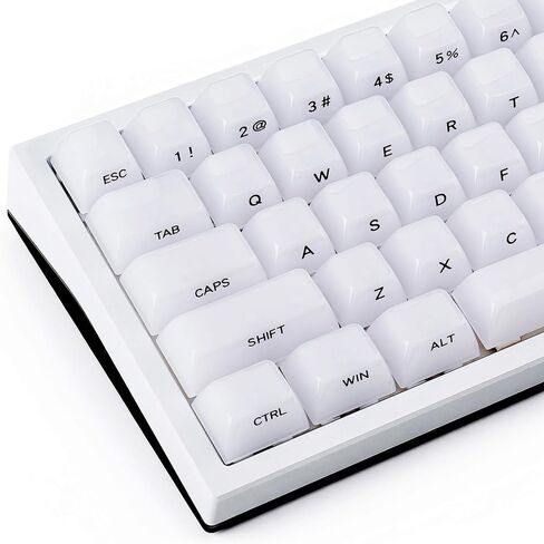 Tsungup PBT أغطية مفاتيح لطيفة للوحة المفاتيح الميكانيكية، أغطية مفاتيح ملف تعريف MOA، أغطية مفاتيح زرقاء، أغطية مفاتيح مخصصة لوحش الثلج، 148 مفتاحًا، مجموعة أغطية مفاتيح Dye-Sub لـ Cherry Gateron MX Switches Mac Windows PC Keyboard in Kuwait