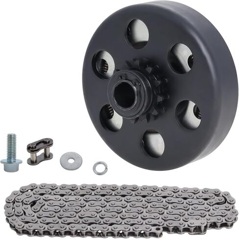 Mini Bike Go Kart Clutch 5/8" Centrifugal Clutch Set Bore 12 Tooth with 35 Chain Predator 212 Clutchs Engine for Lawnmower Fun Kart 6.5HP in Kuwait