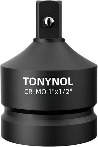Impact Socket Adapter 1" F to 1/2" M,Cr-Mo Steel, Enhances Impact Driver Conversions, For Auto and Construction Use. in Kuwait