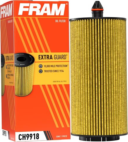 FRAM Extra Guard CH9918، فلتر زيت خرطوشة تغيير الفاصل الزمني 10K in Kuwait