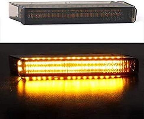 Smoked Lens Amber Full LED Side Mirror Lights Turn Signal Lamp for 2009-2014 Ford F-150 in Kuwait