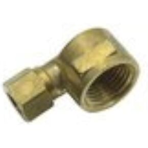 LTWFITTING 1/4-Inch OD x 1/4-Inch Female NPT 90 Degree Compression Elbow,Brass Compression Fitting(Pack of 200) in Kuwait