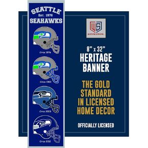 Winning Streak Sports NFL Seattle Seahawks Heritage Banner in Kuwait
