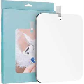 4 Pack Self-Adhesive Acrylic Mirror, Flexible Mirror Sheets Wall Stickers Frameless Mirrors Set 12 x 12 in Self Adhesive Acrylic Square Mirror for Bathroom Home Gym Door Mirror in Kuwait