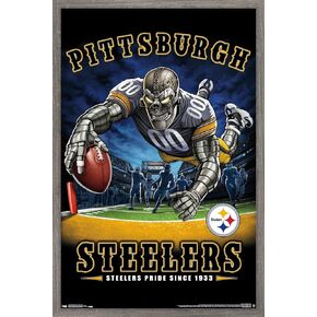 Trends International NFL Pittsburgh Steelers - End Zone 17 Wall Poster, 14.725" x 22.375", Premium Unframed Version in Kuwait