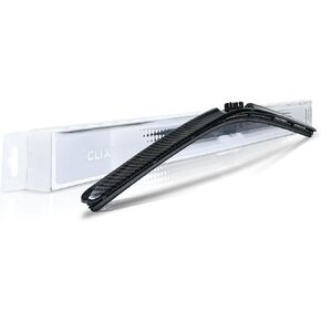 Clix Wipers - 26" White Automotive Replacement Wiper Blade (Pack of 1) Universal Clip On All-Weather Flex Frame Windshield Wiper in Kuwait