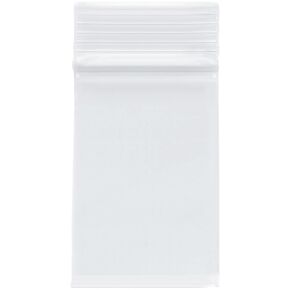 Plymor 2" x 3" (Pack of 100), 4 Mil Heavy Duty Zipper Reclosable Plastic Bags in Kuwait