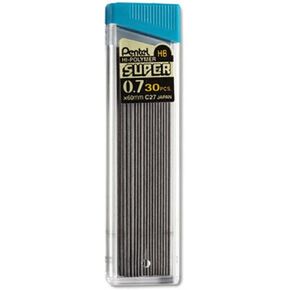 عبوات الرصاص Pentel® Super Hi-Polymer®، 0.7 مم، صلابة HB، أنبوب 30 in Kuwait