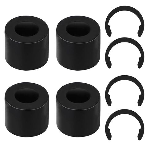 4pcs Rubber Roller Resolution for Cricut Maker and 4pcs Rubber Roller Replacement, Retaining Clip Rings Compatible with Cricut Maker, Keep Rubber Roller from Moving in Kuwait