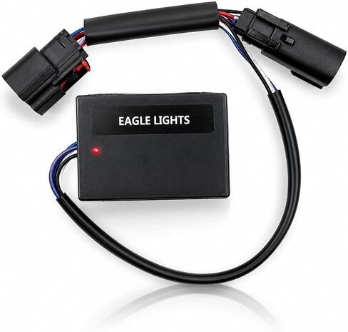 Eagle Equalizer Plug and Play Load Equalizer and Stabilizer for 2010-2013 Harley Davidson Motorcycle Street Glide and Road Glide LED Turn Signals in Kuwait