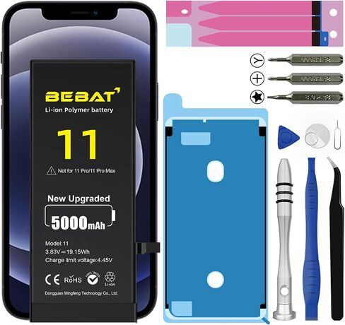 Replacement for iPhone 8 Battery, 2500mAh High Capacity Li-ion Polymer Replacement Battery for Model A1863 A1905 A1906 with Professional Repair Tool Kits in Kuwait