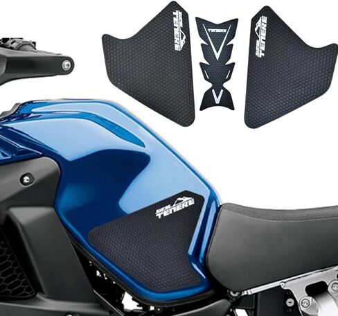 for Super Tenere XT1200Z2010-2023 Motorcycle Accessories Modification, Fuel Tank Anti-Slip Stickers, Knee Pads, Side Stickers, Fuel Tank Decorative Stickers in Kuwait