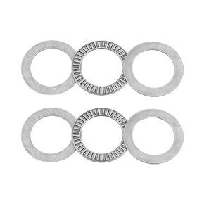 uxcell NTA1828 Thrust Needle Roller Bearings with Washers 1-1/8" Bore 1-47/64" OD 5/64" Width 2pcs in Kuwait