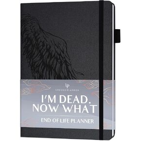 Legend End of Life Planner – When I’m Gone Workbook for Final Arrangements, Beneficiary Information, Funeral Planning, Last Wishes & Will Preparation – Final Wishes Organizer Book – 7x10" (Dark Teal) in Kuwait