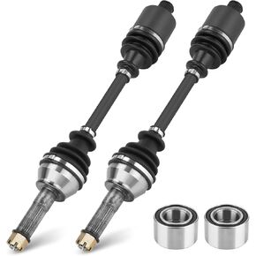 Rear Left and Right CV Axles Shaft for Polaris Sportsman 450 HO X2 Touring 570 Hawkeye 325 2015 2016 2017, Replace for 1333275, 1333677, 1334438, 2 Rear Axles in Kuwait