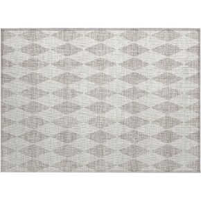 Addison Rugs Chantille ACN578 Olive 2'3" x 7'6" Indoor Outdoor Hallway Runner Rug, Stain Resistant Washable Kitchen Area Carpet for Bathroom, Laundry and Bedroom Rug in Kuwait